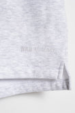 GREY FLEECE MINI SKIRT