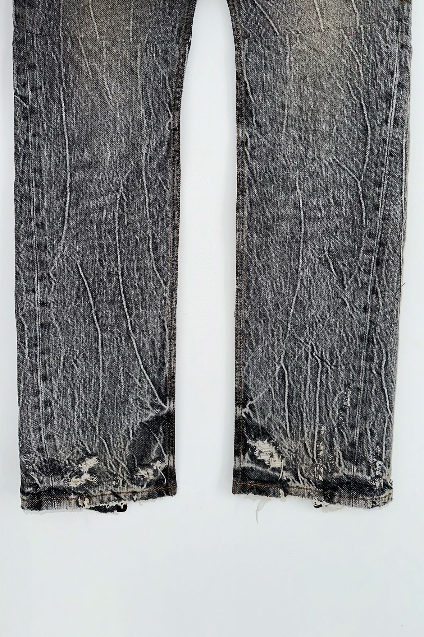 UPCYCLED GREY SKIRT