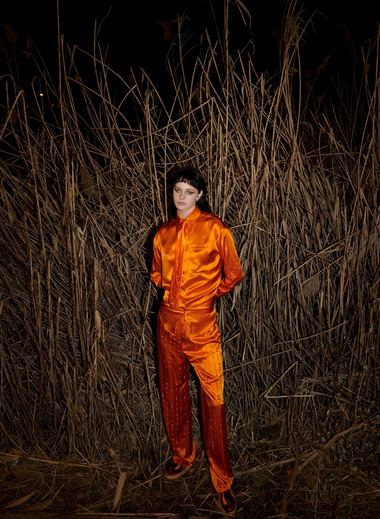 EMPIRE SILK PANTS