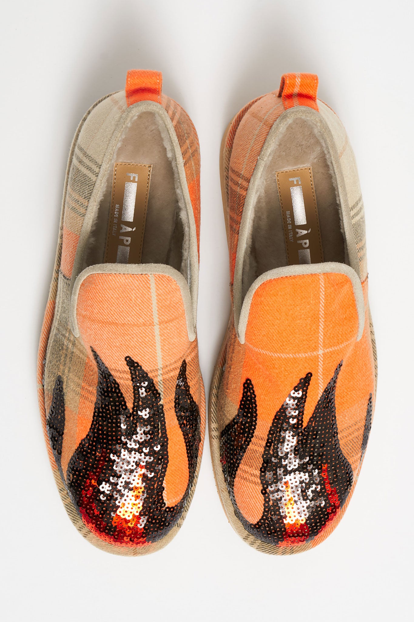 INFLAMED ORANGE SLIP-0N