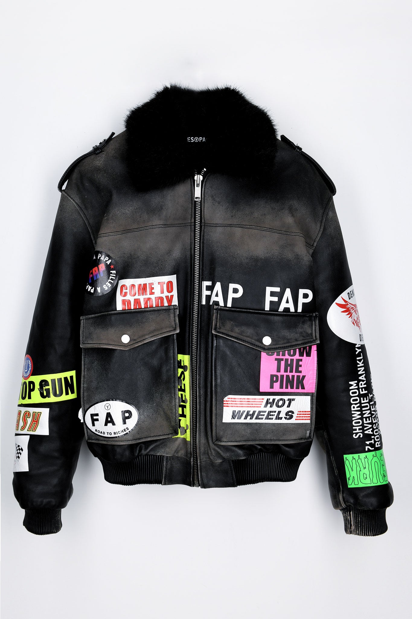 FURY LEATHER JACKET | FILLES A PAPA