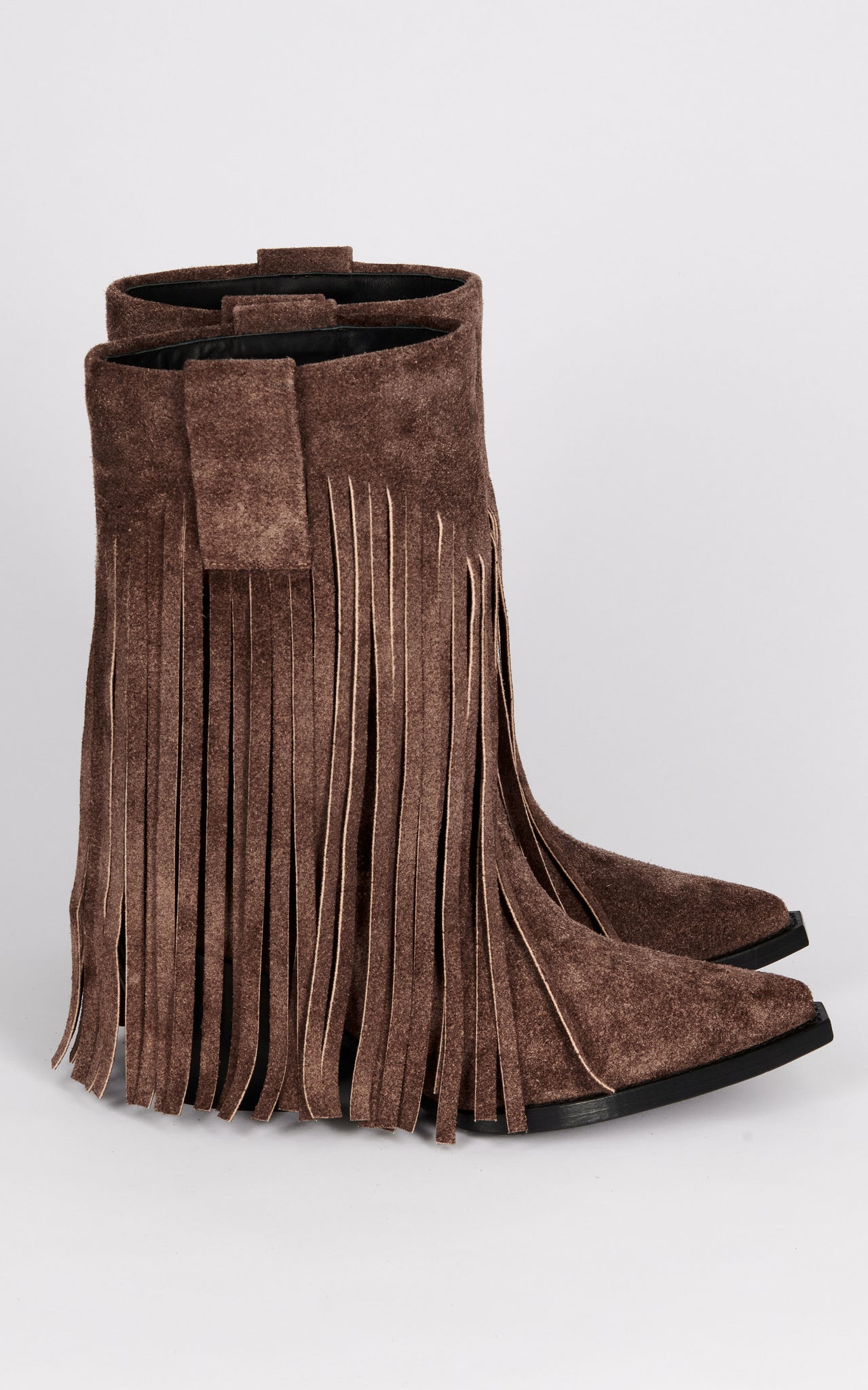 JANIS LOW BROWN SUEDE