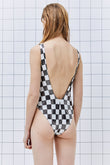 AQUA CHECKERBOARD