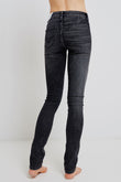 woman twisted slim jeans 